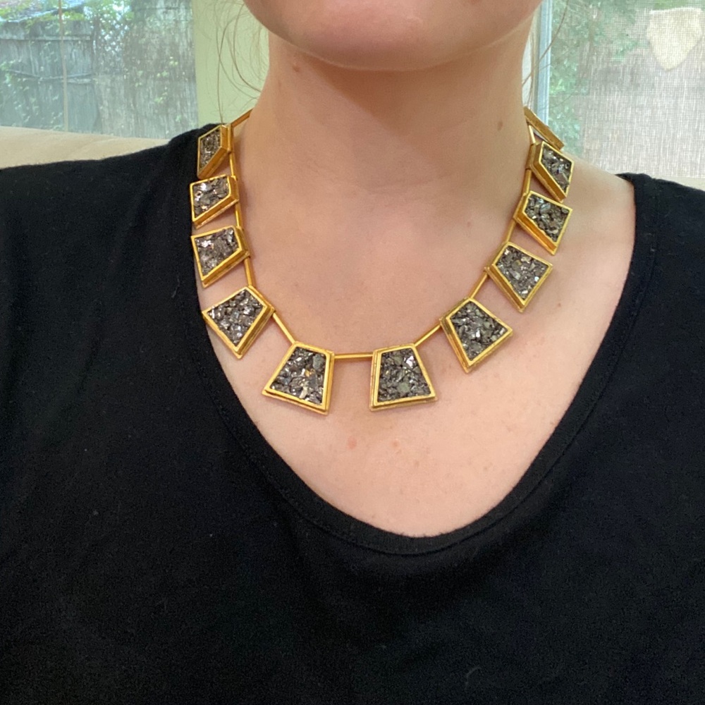 Lady Grey statement necklace